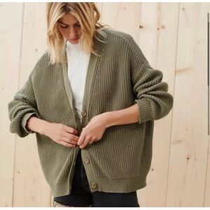 NWT Jenni Kayne Cotton Cocoon Cardigan